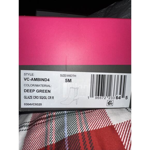 Vince Camuto Women's Footwear Ambind Ankle Boot Deep Green Size 5m - Picture 4 of 7